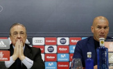 Chủ tịch Perez thất thần trong ngày Zidane từ chức