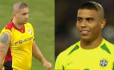 'Ronaldo béo' tái xuất trên sân cỏ với kiểu tóc huyền thoại?