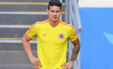 Vì sao James Rodriguez phải ngồi dự bị trận Colombia - Nhật Bản?