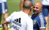 Mặc Messi, Sampaoli giành lại quyền chỉ đạo trên sân tập của Argentina