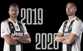 CHÍNH THỨC: Chiellini và Barzagli gia hạn hợp đồng với Juventus