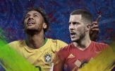 3 điểm nóng có thể tạo nên 'mưa' bàn thắng trận Brazil vs Bỉ