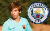 Tài năng trẻ dứt áo rời Barca, gia nhập Man City