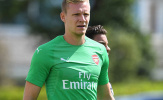 Bernd Leno ra mắt Arsenal trong trận thắng 'hủy diệt' trước Crawley
