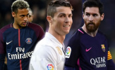 10 VĐV kiếm tiền giỏi nhất trên Instagram 2018: Ronaldo vượt Messi, Neymar
