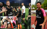 Neymar, Buffon làm lu mờ các đồng đội ở buổi tập của PSG