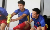 Văn Quyết - Công Phượng tươi như hoa trên sân tập U23 Việt Nam