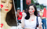 Chào mừng U23 Việt Nam, 'hotgirl ngủ gật' đăng ảnh khoe ngực khủng