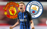 Thành Manchester 'nội chiến' vì ngôi sao 23 tuổi của Inter Milan