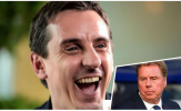 Neville tiếp tục 'diễn trò' sau những lùm xùm về Tottenham
