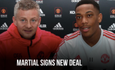 CHÍNH THỨC: Anthony Martial gia hạn hợp đồng với Man Utd
