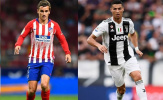 Đến bao giờ Griezmann mới thắng được Ronaldo?