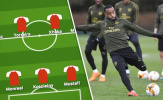 Arsenal dùng lại đội hình thắng Man Utd ở Europa League?