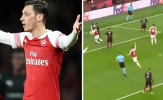 CĐV Arsenal tức điên với biểu hiện khó tin của Ozil ở bàn thứ 2