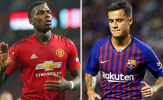 Chuyển nhượng 26/03: M.U chốt tân binh, Pogba đổi chỗ Coutinho; Real giật bom tấn đắt kỷ lục