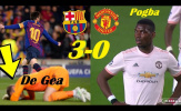 Pogba phản ứng không thể tin nổi khi Messi ghi bàn