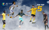 Không phải Oseni, 'Ảo thuật gia' Hà Nội lọt top 5 cầu thủ xuất sắc lượt 5 AFC Cup