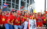 CĐV nhuộm đỏ Chang Arena, sẵn sàng tiếp lửa ĐT Việt Nam