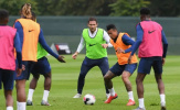 Lampard thị uy, Chelsea tập gấp đôi thường lệ