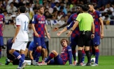 Griezmann nằm sân sau pha vào bóng nguy hiểm của Jorginho