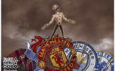 Cười té ghế với loạt ảnh chế Man Utd bị cầm hòa