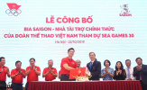 Đoàn thể thao Việt Nam nhận 'doping' cho SEA Games 30