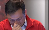 Nói về U22 Việt Nam, BLV Quang Tùng bật khóc ngay trên sóng truyền hình