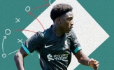 Từ học viện Liverpool, Joshua Abe khởi đầu thăng hoa cùng U15 Anh