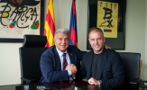 Barcelona 'trói chân' Hansi Flick: Nước cờ khôn ngoan sau mùa giải ăn ba lịch sử