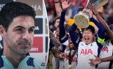 Phản ứng của HLV Arsenal khi Tottenham vô địch Europa League