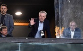 Ancelotti đến sân 'xem giò' Alex Telles, Igor Jesus cho ĐT Brazil