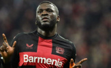 Boniface được Ten Hag giữ lại, tạo song sát cho Leverkusen