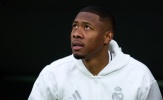 David Alaba không rời Real Madrid, quyết tâm trở lại đỉnh cao