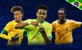 Top 10 cầu thủ trẻ nhất ghi bàn cho Brazil: Estevao góp mặt