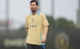 Messi hội quân trở lại cùng tuyển Argentina