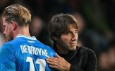 Conte tính mạo hiểm, cân nhắc để De Bruyne đá số 9 ảo
