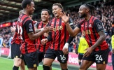 Bournemouth thắng Forest, vươn lên nhì bảng Ngoại hạng Anh