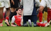 Declan Rice dính chấn thương, Arsenal thêm nỗi âu lo
