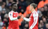 Arteta lý giải việc rút Bukayo Saka ra sân