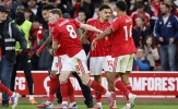Forest ghi hai bàn trong hai phút trước Man Utd