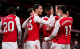 Merino -Saka tỏa sáng, Arsenal xây chắc ngôi đầu Ngoại hạng Anh