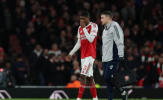 Arsenal khủng hoảng hàng thủ nghiêm trọng khi Mosquera chấn thương