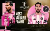 Lionel Messi giành danh hiệu Cầu thủ xuất sắc nhất MLS Cup