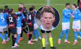Siêu cúp Ý: McTominay nổi giận với Tomori khi Napoli hạ AC Milan