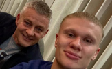 Haaland gây chú ý khi đăng ảnh bên Solskjaer, nhắc lại mối quan hệ thầy trò đặc biệt