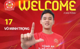 Võ Minh Trọng chính thức gia nhập CAHN, mặc áo số 17
