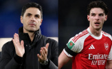 Arteta lên tiếng vụ Declan Rice nổi đóa với trợ lý HLV Arsenal