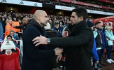 Arteta bình thản trước đòn tâm lý của Pep