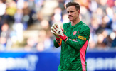 Bi kịch Ter Stegen khiến Đức lo lắng trước thềm World Cup