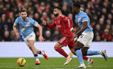 Salah bị từ chối phạt đền trong trận đại chiến với Man City